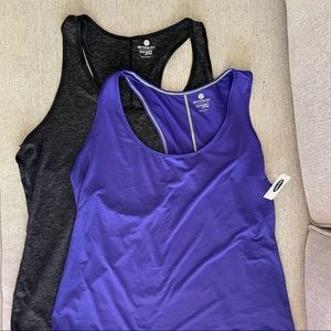 Set of 2 Old Navy Active Semi Fitted Athletic Tanks XXL